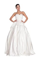  Bubble Dress Sweetheart  Ball Gown Wedding Dress 