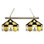 Georgia Tech Yellow Jackets Executive 2 Light Game Table Lamp