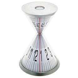 Kikkerland Hourglass Desk Clock