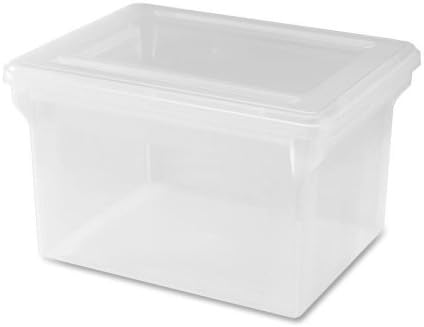 Lorell File Box, Legal/Letter, 13-4/5"X19"X11", Clear - Lorell File Box, Legal/Letter, 13-4/5"X19"X11", Clearstacking File Box Offers A Sturdy Choice For Your File Storage Needs. Use File Box To Stor