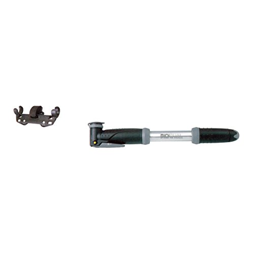 Topeak Mini Portable Pump - Black/Silver, 120 psi