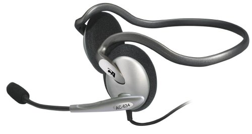 Cyber Acoustics Neckband Style Stereo Headset/Microphone AC-634