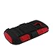 Galaxy Exhibit T599 Black RED Hybrid Armor Kickstand Cover Belt Clip Holster CASE + Screen Protector