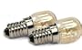 Moondocom - Lampe pour four E14 300� 15W - Vendu par Deux Diam 20mm T22