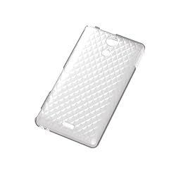 レイ・アウト docomo Xperia A SO-04E用 キラキラ・ソフトジャケット/ラメクリア RT-SO04EC7/C