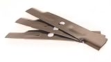 Murray 424458MA 42-Inch Standard Side Discharge Blade Set of 3-blades for Lawn Mowers