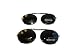 Oval Adjustable Spring Hook Clip-Ons with Tinted Lens - Clearance !