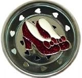 Wizard of OZ dorothys RUBY SLIPPERS shoes Sink STRAINER Wizard of OZ dorothys RUBY SLIPPERS shoes Sink STRAINER