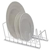 White Wire Lid and Plate Holder