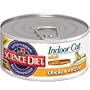 Hill's Science Diet Adult Indoor Cat Savory Chicken Entree Minced Cat Food - 5.5-Ounce Can (Pack of 24)