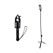 Selfie Stick,Dealgadgets Extendable Supreme Mini All in One Wire Selfie Stick for iPhone 6, iPhone 5S, Samsung Galaxy S6 S5,Color Black
