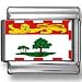 Prince Edward Island, Canada Flag Photo Italian Charm