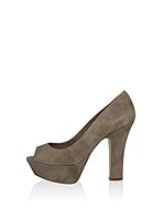 Pied A Terre Zapatos peep toe Calla (Taupe)