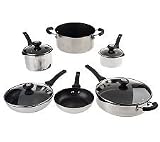 Best sale price for Cook's Essentials Classic S/S 10-pc. Nonstick Cookware Set. Free Shipping.