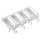 Silikomart Silicone Easy Cream Mini Ice Cream Bar Mold Set, Chic