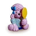 WEBKINZ FIGURINE PRETTY PINK POODLE WITH FEATURE CODE