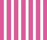 SheetWorld Fitted Pack N Play (Graco) Sheet - Primary Pink Stripe Woven - Made In USA