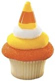 Official Crispie Sweets Cupcake Topper KIT - Halloween Candy Corn - w/ Dusting Sugar Sampler & Bonus Card - 24 Picks- Eligible for Amazon Prime! Official Crispie Sweets Cupcake Topper KIT - Halloween Candy Corn - w/ Dusting Sugar Sampler & Bonus Card - 24 Picks- Eligible for Amazon Prime!