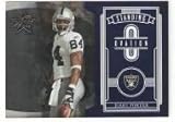 2007 Leaf Rookies and Stars Standing Ovation Blue #6 Jerry Porter - Oakland Raiders (Serial #'d 500) (Football Cards)
