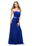 31OT%2BDCMvuL. SL160  Astrapahl, Extravagangtes Abendkleid mit Satin Passe, lang, Farbe blau, Gr.36