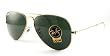 Ray Ban Sunglasses Aviator Large Metal RB3025 L0205 Arista/Crystal Green, 58mm