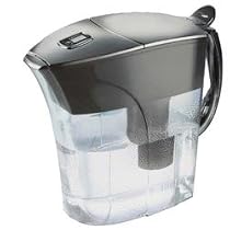 Brita 42632 Riviera Water Pitcher, Chrome