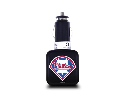 MLB Philadelphia Phillies Twin USB Car Charger