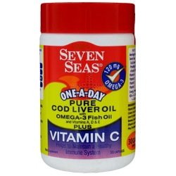 Seven Seas Cod Liver Oil & Vitamin C One-A-Day