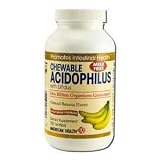 American Health Chewable Acidophilus with Bifidus 100 wafers