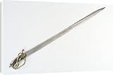 Canvas Prints of Russian S-bar hilted sword from National Maritime Museum