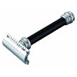 Merkur Model 38 Hd Classic Barber Pole Long Safety Razor - Black Handle