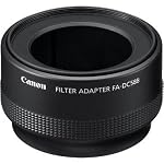 canon FA-DC58B Filter Adapter for Canon G12 Digital Cameras