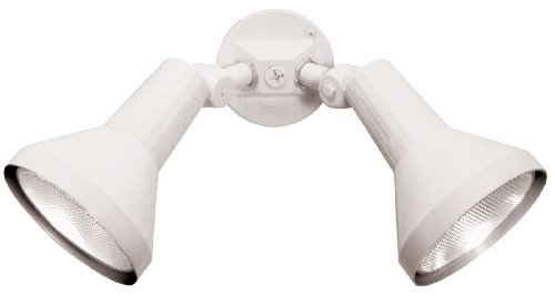 Click To Nuvo Lighting SF77/488 2-Light PAR38 Twin Flood Light, White Details... Nuvo Lighting SF77/488 2-Light PAR38 Twin Flood Light, White