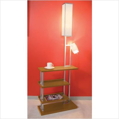 Ravenswood Floor Lamp in Light Wood