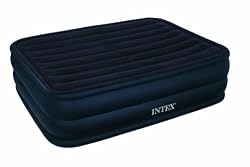 Intex Raised Downy Queen Airbed with Built-in Electric Pump