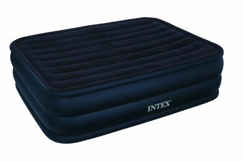 Intex Raised Downy Queen Airbed with Built-in Electric Pump