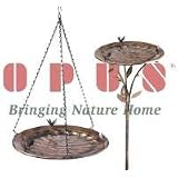 Outdoor Living : Opus Standing-Hanging Bird Bath