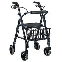 ROLLATOR DELUXE BLUE