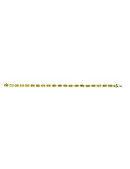 Sterling Silver Cubic Zirconium Yellow Bracelet