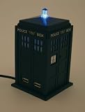 Radica Games Doctor Who Tardis USB 4 Port Powered Hub Station