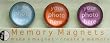 Memory Magnet - Clicks by iPop (Mint Tones)