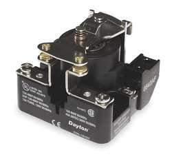 Dayton 5Z538 Relay, SPST-NO-DM, 4 Pins, 120VAC