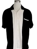 Men's Retro Bowling Shirt Short Sleeve 4 Colors $26.99-$32.99