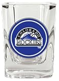 Colorado Rockies Square Shot Glass