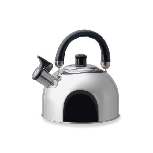 "Kamstein 3-Quart Stainless Steel Whistle Tea Kettle, Mirror Polish" "Kamstein 3-Quart Stainless Steel Whistle Tea Kettle, Mirror Polish"