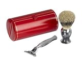 Kent Smooth Horn Brush and Razor Set