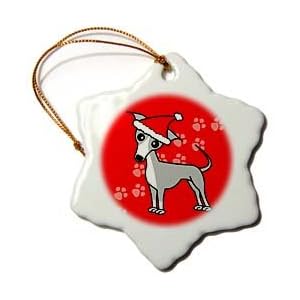 Click to buy Italian Christmas decorations   : Italian greyhound ornament from Amazon!