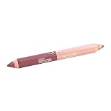 JOEY New York Lip Perks Duo Lip Pencil with Sharpener, Chai Tea Accented with Rum Raisin 1 ea