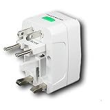 All-in-One Travel Power Plug Adapter for US, UK, EU, AU