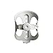 arundel Looney Bin Water Bottle Cage White, One Size